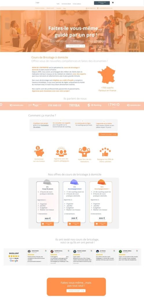 Refonte site internet prés de montpellier